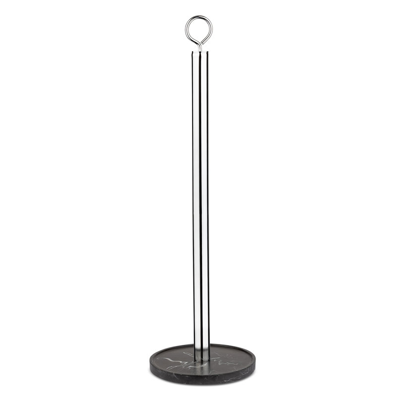 Tissue Roll Holder, Black Marble