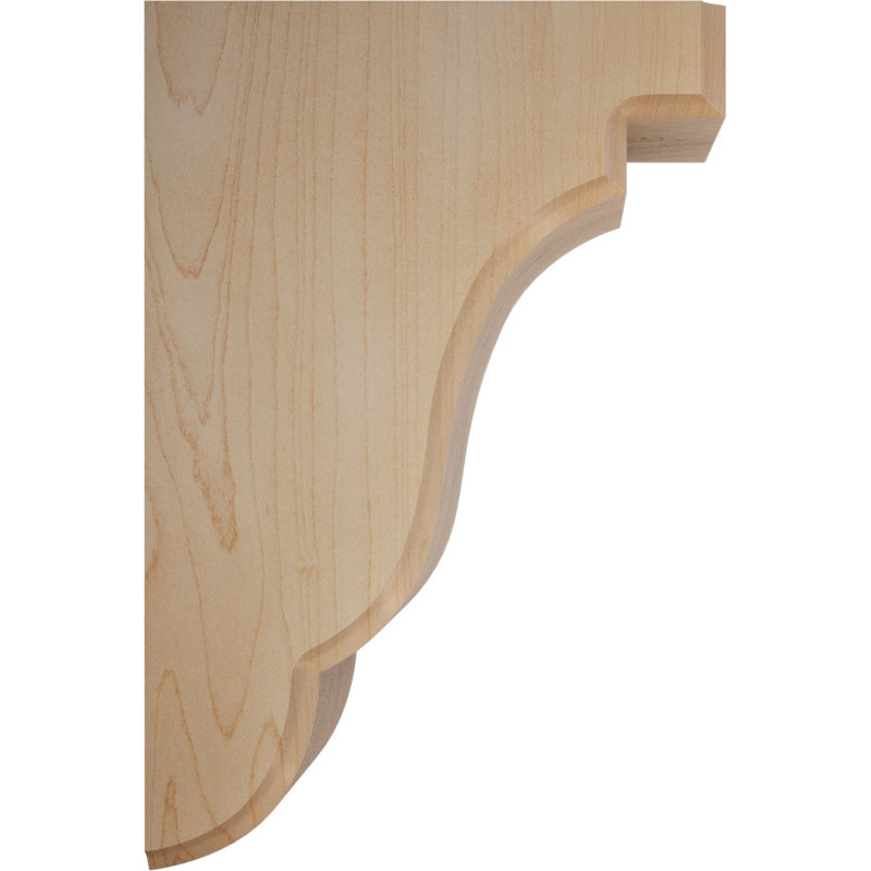 Support Bedford, Érable, 5,25 po X P 5 po X P 7,5 po H