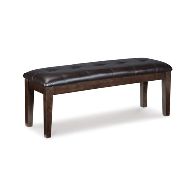 Bartons Bluff Faux Leather Upholstered Bench