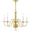 Lustre classique à 6 lumières de style bougie Benedetto-28328523-62820059