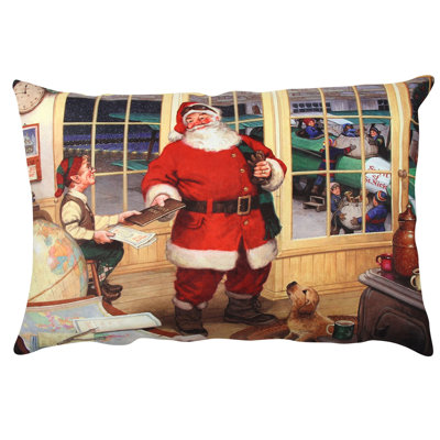 Housse et insert de coussin rectangulaire intérieur / extérieur Boatner