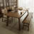 70.87"Walnut Rectangular Solid Wood desk-273639604
