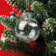 10cm Solid Colour Glass Bauble