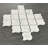 3" x 3" Porcelain Arabesque Mosaic Wall & Floor Tile