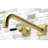 Kingston Brass Kaiser Two-Handle 3-Hole Wall Mount Roman Tub Faucet-54822321