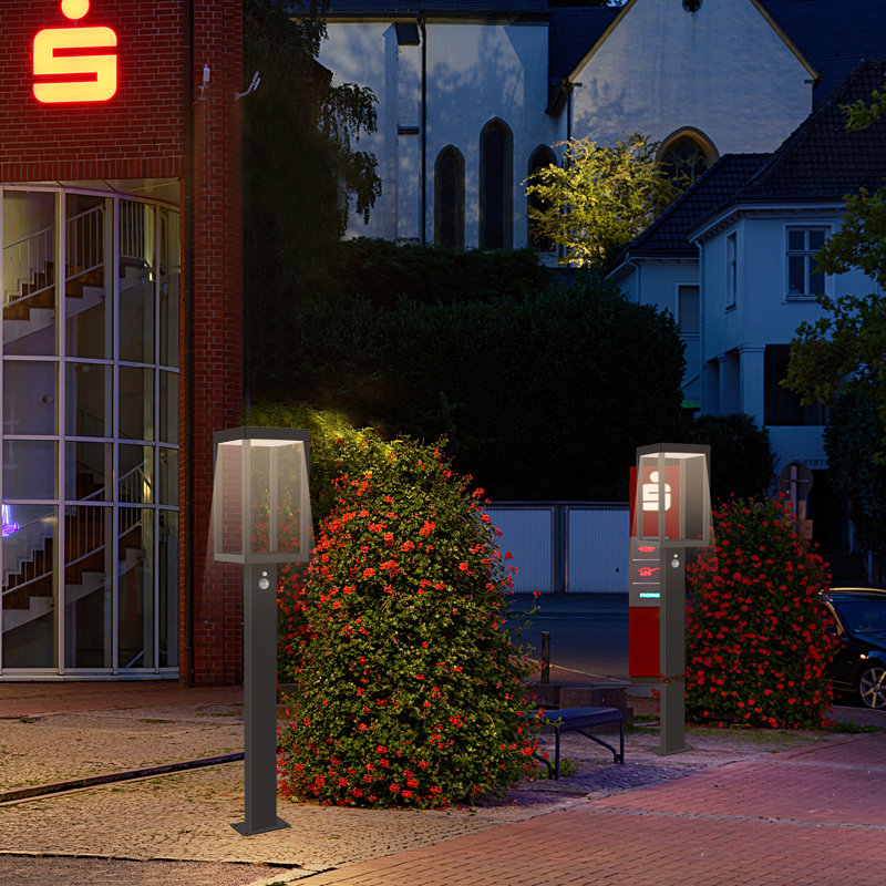 Éclairage solaire d'extérieur solaire Dusk to Dawn, H 32 po x l 6 po x P 6 po