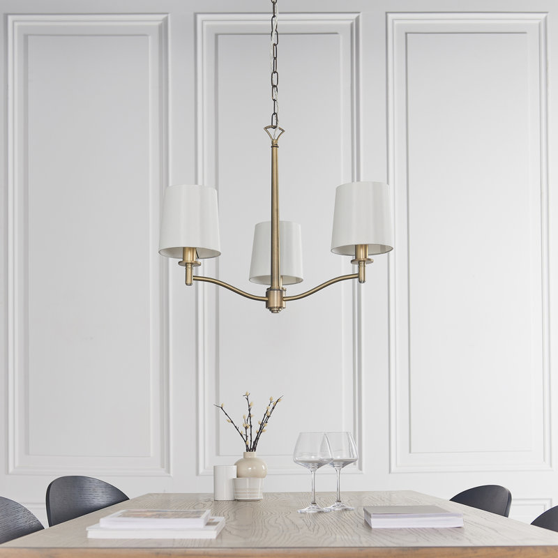 Beaumont 3 - Light Shaded Chandelier
