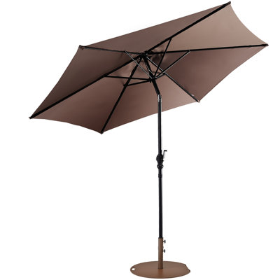 Parasol de patio extérieur Arlmont & Co.