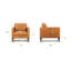 Fauteuil en cuir italien Mateo-1102751999