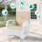 Bayou Breeze 2-piece Outdoor White Wicker Glider Rocking Chair, Patio Rattan Swing Glider Chairs With Cushions & Steel Frame, All-weather Gliding Lawn Wicker Furniture For Garden Backyard-662487034