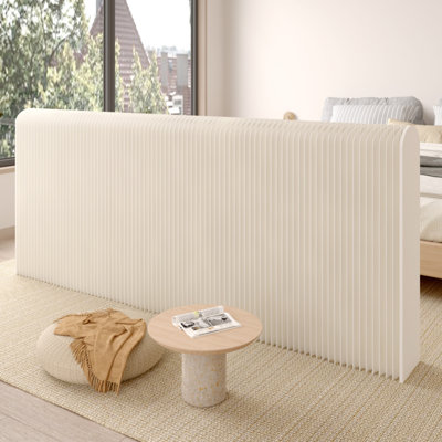Paravent pliable de faible hauteur, écran de confidentialité autoportant en papier, cloison portative pour salon et bureau à domicile