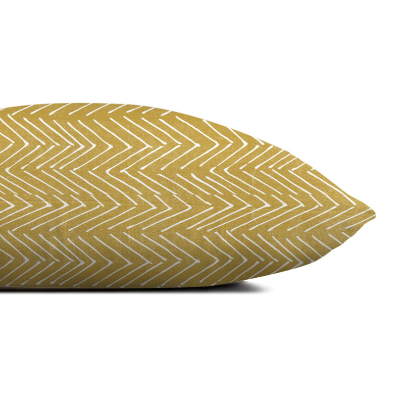  Housse et insert de coussin extérieur Scribble 14, Jaune, 16 po x 16 po