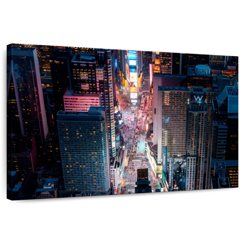 Kavia Times Square After Dark, 20" H x 30" W