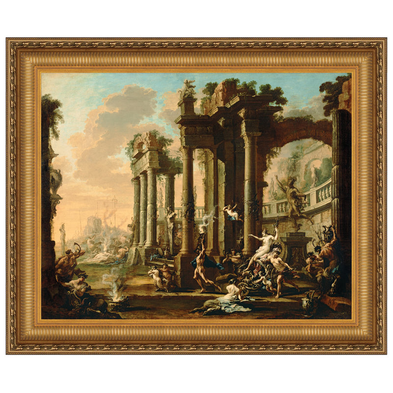 «The Triumph of Venus», reproduction de photo sur toile 1730 ', H 18,25 po x l 20,75 po x P 1,875 po