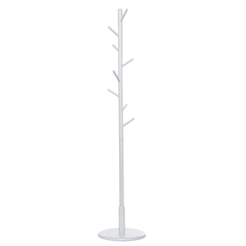 Boneta Freestanding Coat Rack, White