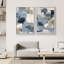 «Soft Soft», ensemble de 2 reproductions abstraites sur toile encadrées, art mural-129412511-129412514