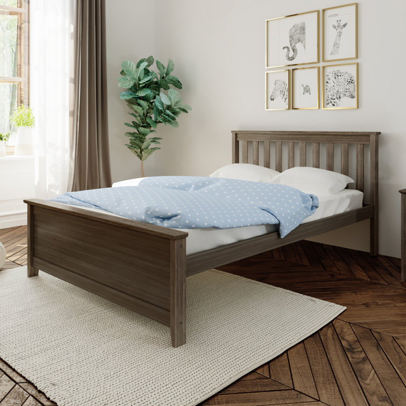 Lit plateforme Bolin Kids, Argile, Double