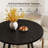 31.5" Round Dining Table With Double Shelves-1251721329