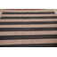 Tapis oriental rayé Gabbeh 6 x 8