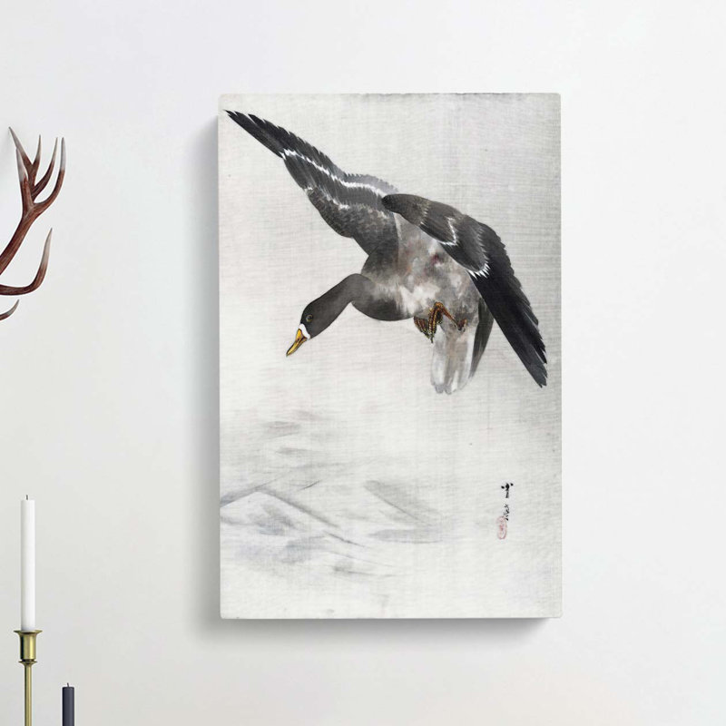 Duck by Watanabe Seitei - Wrapped Canvas, 76cm H x 50cm W x 3cm D