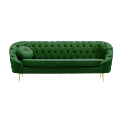 Avianah 3 Seater Velvet Sofa