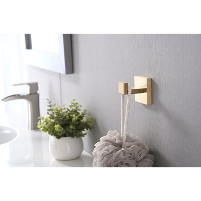 Wall-Mounted Stainless Steel Bathroom Towel Hooks/Coat Hooks For Bathroom, Bedroom, Kitchen