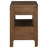  Ilythia 2-drawer Nightstand Bedside Table Walnut