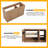 48" Freestanding Bathroom Vanity Base With 3 Doors And 1 Adjustable Shelf