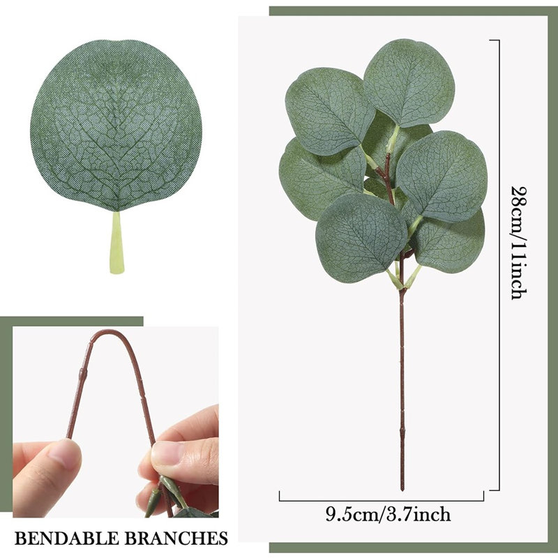Feuilles d'eucalyptus artificiel pour mariage