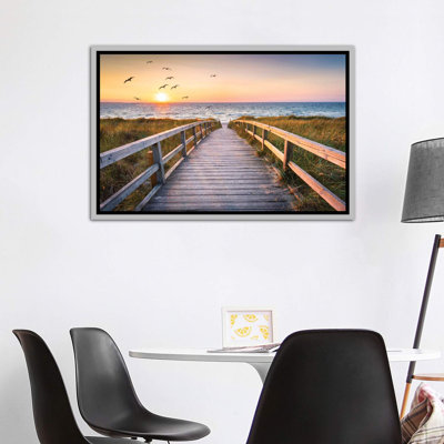 " Sunset At The Dune Beach " by Jan Becke