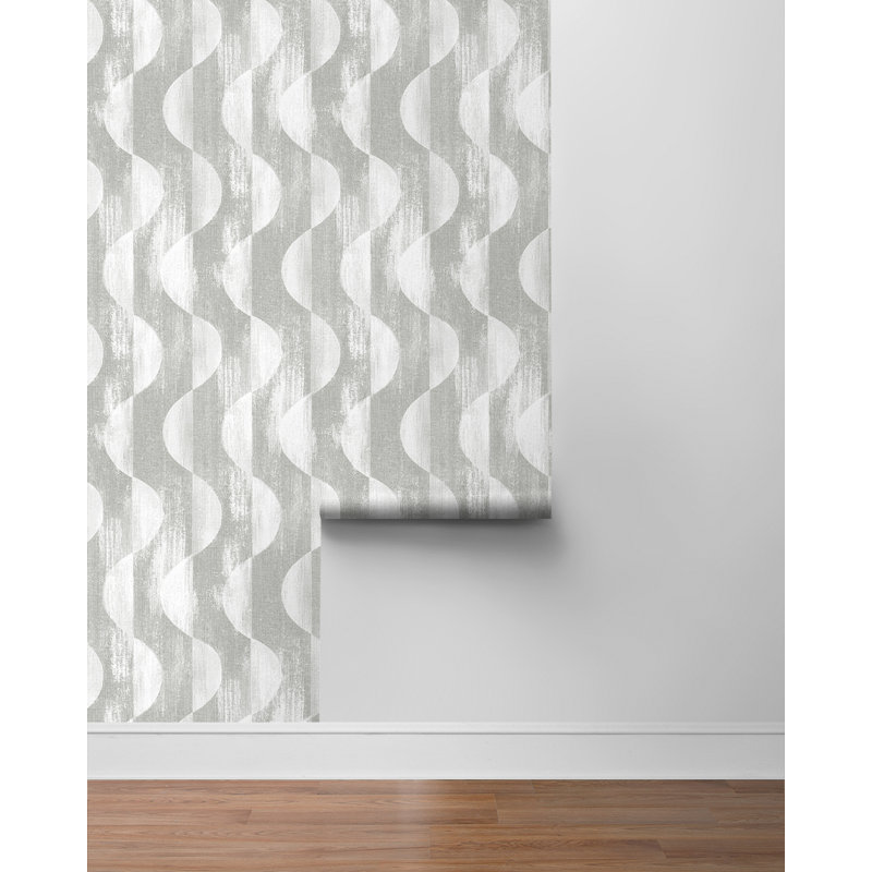 Papier peint adhésif Stacy Garcia Home, Gris clair