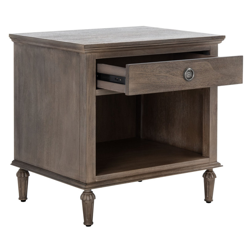 Fronie 24'' W Nightstand, Ash Brown