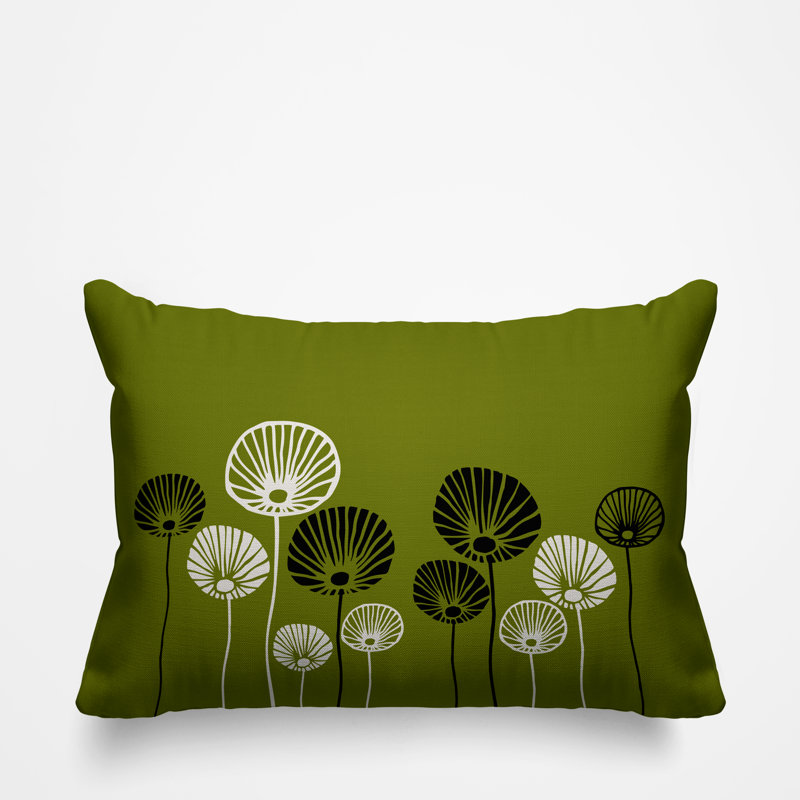 Coussin décoratif intérieur / extérieur Huber, Chartreuse