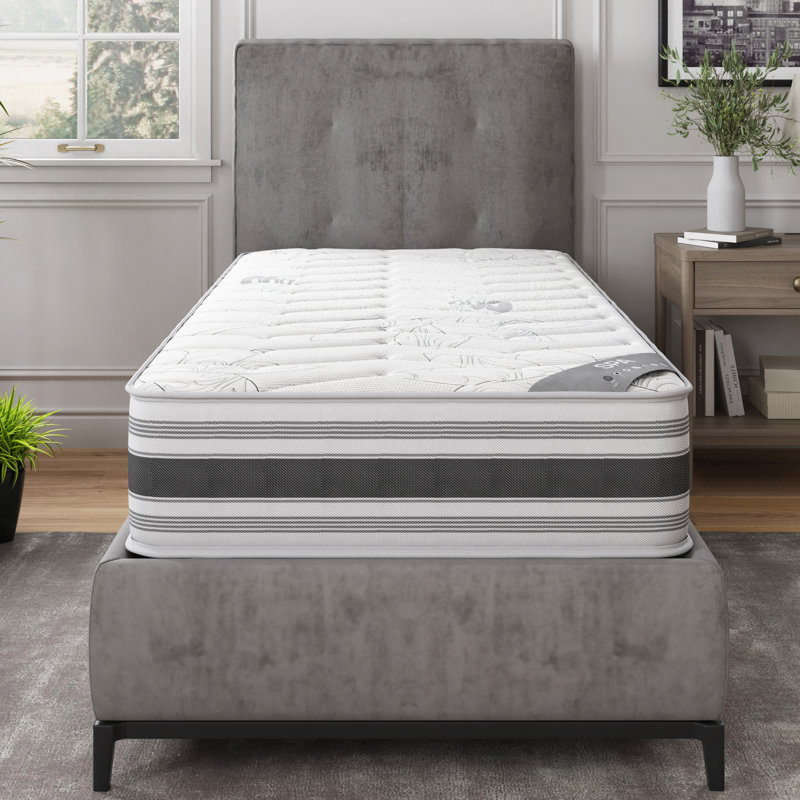 Ottopedic 12" Plush Hybrid Mattress Airflow, Edge to Edge Pocket Coil, Bed in A Box,Ottopedic, Twin, Plush