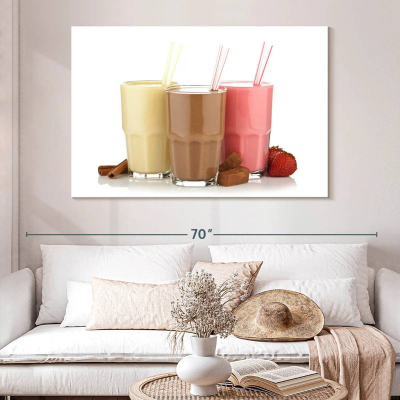 Yarlin Classic Milkshakes, 34" H x 51" W