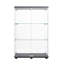 Vitrine 2 portes en verre avec 3 tablettes-114002197