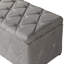 Ensemble de 1 repose-pieds rectangulaire en tissu avec rangement et 2 repose-pieds (beige)-1495141246