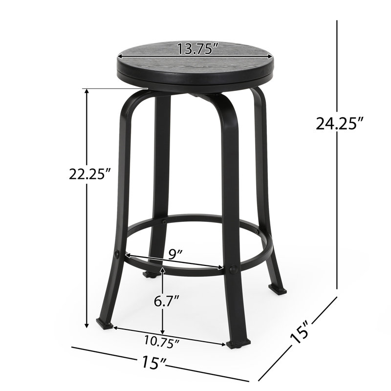 Tabouret de comptoir 2 pièces Modern Modern