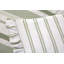 Maya Frilled Cotton Blend Striped Duvet Cover Set-124538011-124538015