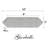 Glazed Ceramic Décor Subway Tile 3"x 12"-94499574