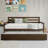 Oeds 81.1'' W Rubberwood Daybed -130482950