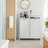 Tilted Laundry Hamper with Removable Baskets for Efficient Sorting and Space-Saving Storage.