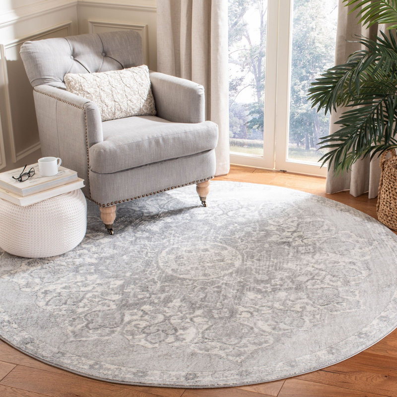 Llana Performance Oriental Rug, Round 8'