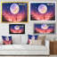 Jeu vidéo Galaxy Best Friends - Décoration murale moderne en toile-1166572496-1166572511