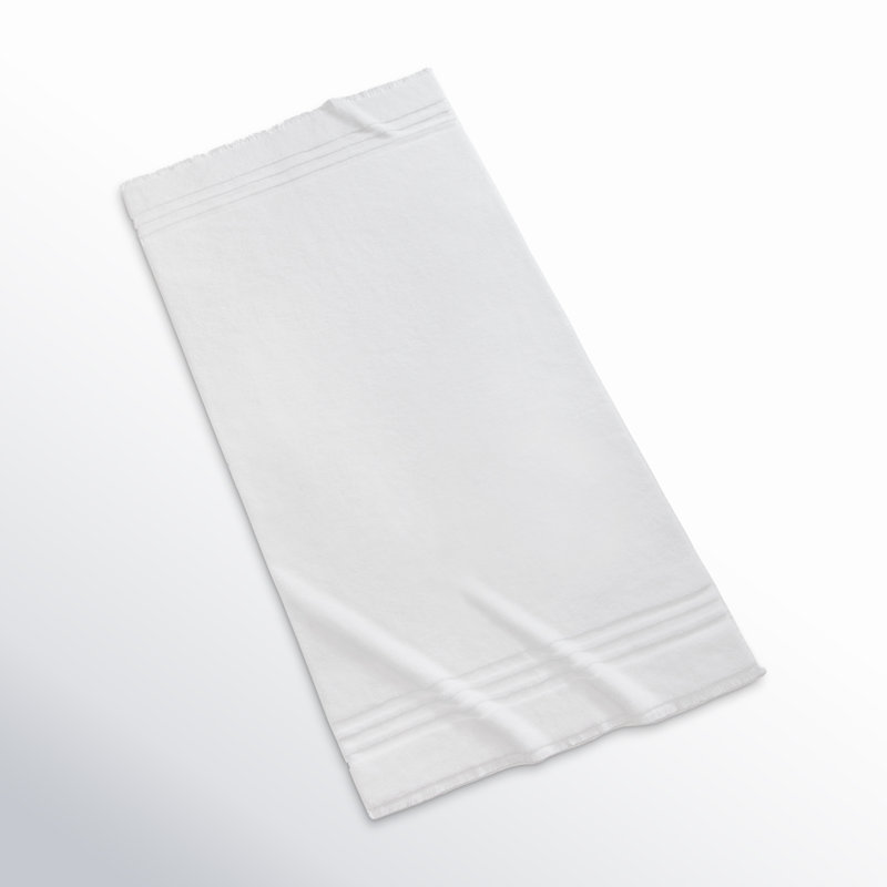 Plush Washcloth, White