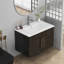 Meuble-lavabo mural avec finition ultrabrillante et portes à fermeture en douceur pour les salles de bain modernes-1448050129