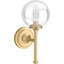 Bellera™ 1 Light Indoor Wall Sconce with Globular Glass Shade-66821573