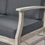 Canapé modulaire de patio symétrique de 77,75 po de largeur avec coussins Bevelyn-609869050-609868996