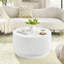Table basse H-Barrel, style nordique pour salon, chambre à coucher ou canapé de jardin