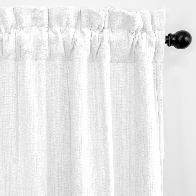 Payton, White, 50" W x 96" L